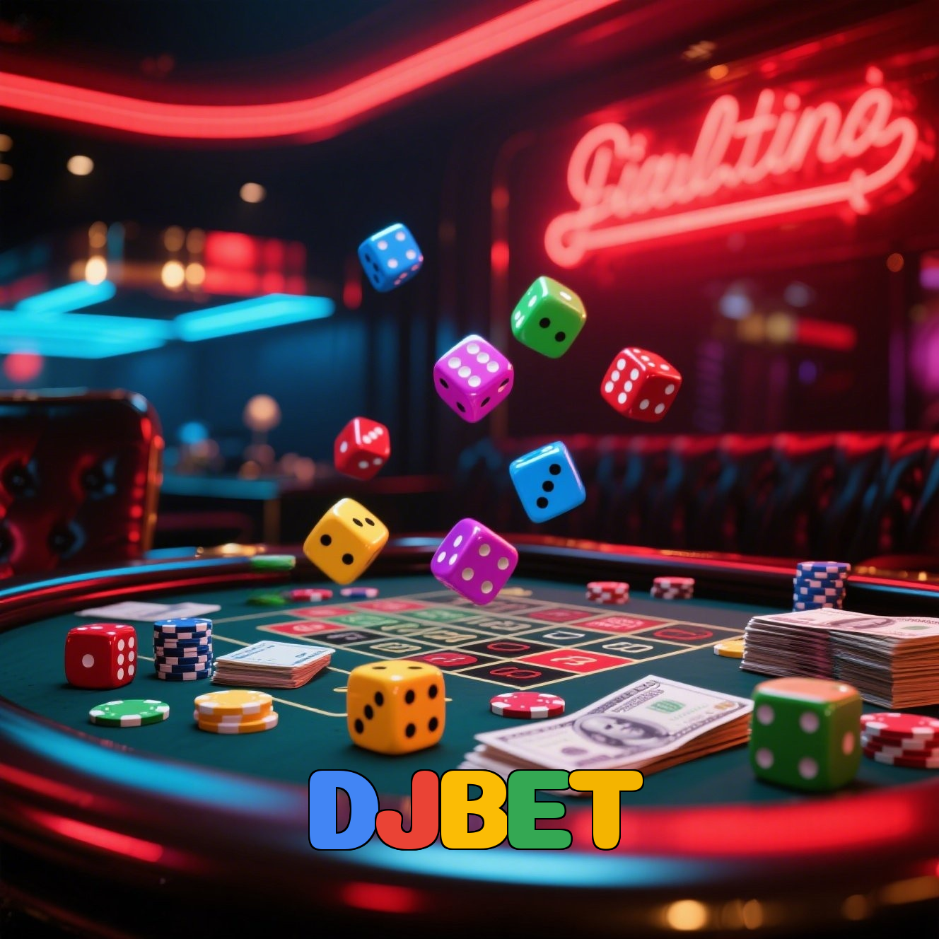 DJBET：Apostas ao vivo no futebol e grandes prêmios em blackjack e roleta!